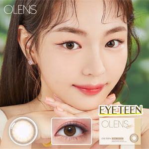 OLENS EYETEEN 1 MONTH 2P BROWN