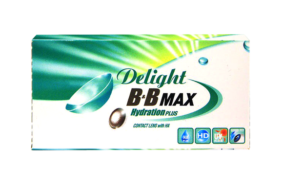 DELIGHT B&B MAX 活視每月更換彩色隱形眼鏡（2片） 2片 / 盒