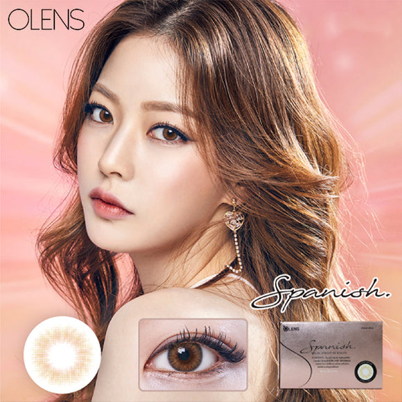 OLENS SPANISH 1 MONTH REAL BROWN 2P