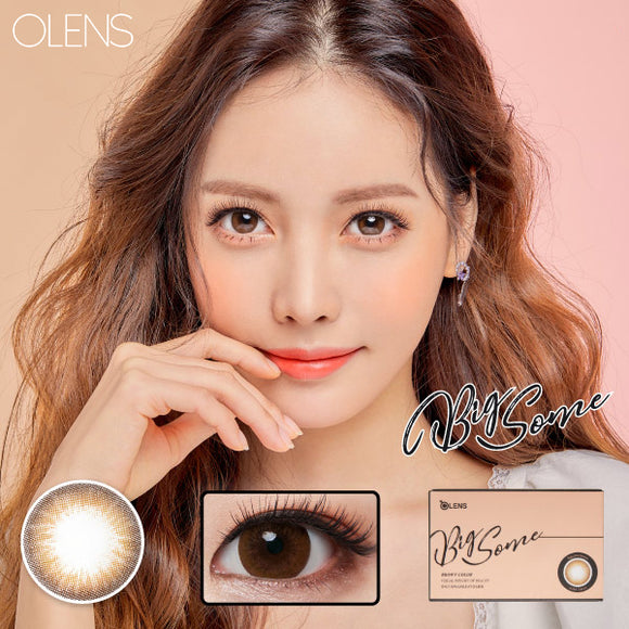 OLENS BIGSOME 1 MONTH BROWN 2P