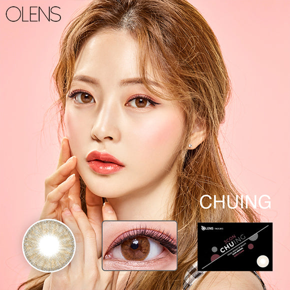 OLENS CHUING 3CON 1 MONTH BROWN 2P