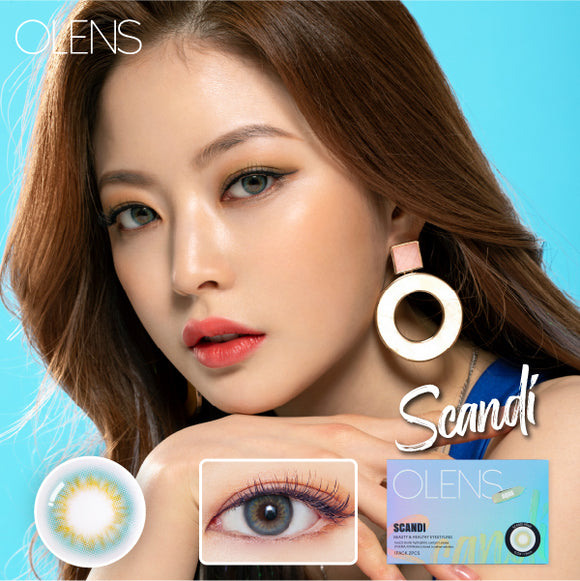 OLENS SCANDI 1 MONTH AQUA 2P